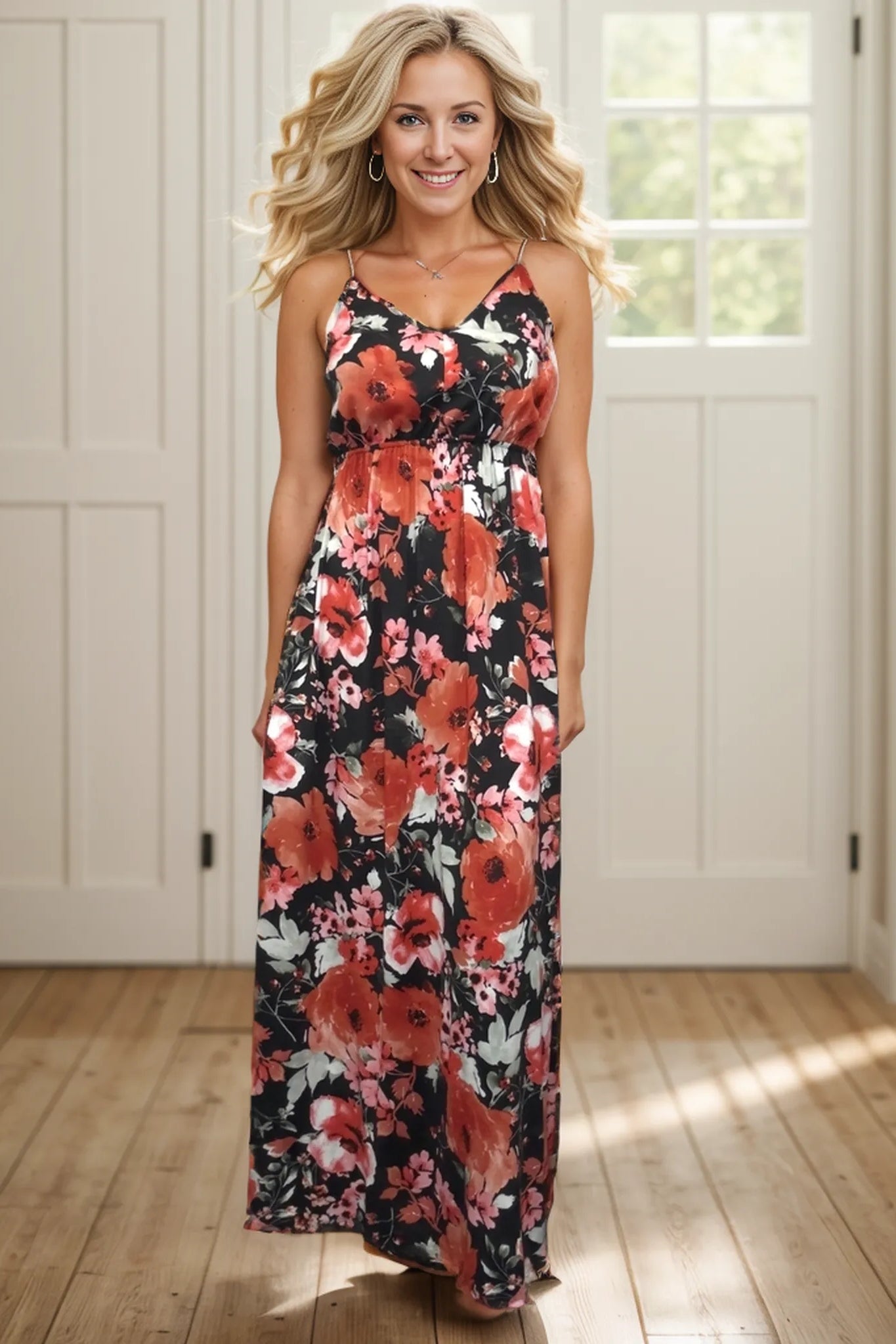 Full length maxi dress