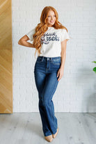 Kick Rocks Tee styled with Judy Blue Jeans