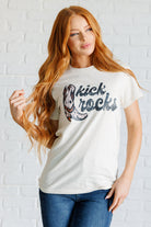 Kick Rocks tee with oowgirl boot