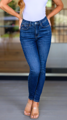 Judy Blue Cora High Rise Control Top Skinny Jeans