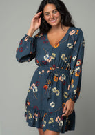 Lovestitch Sunday Brunch Floral Dress with Long Sleeves (sleeve detail)