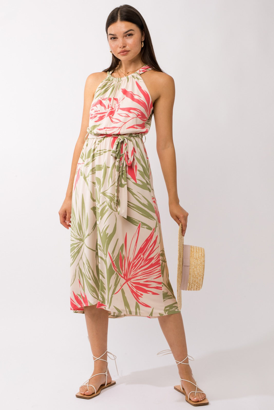 Gilli Tropical Resort Dress (Front drape)