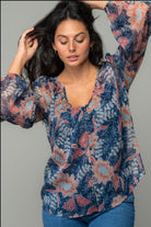 Lovestitch Miles Away Blouse (front of blouse)