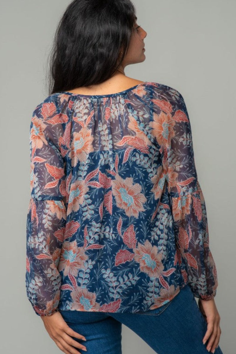 Lovestitch Miles Away Blouse (back of blouse)